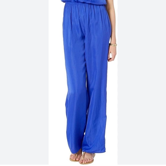 Lilly Pulitzer Vibrant Blue Jumpsuit - Picture 2 of 6